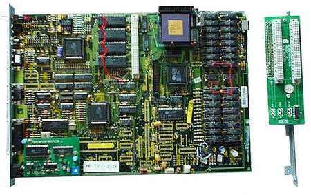 A310 motherboard.  There are a LOT of chips on this thing.