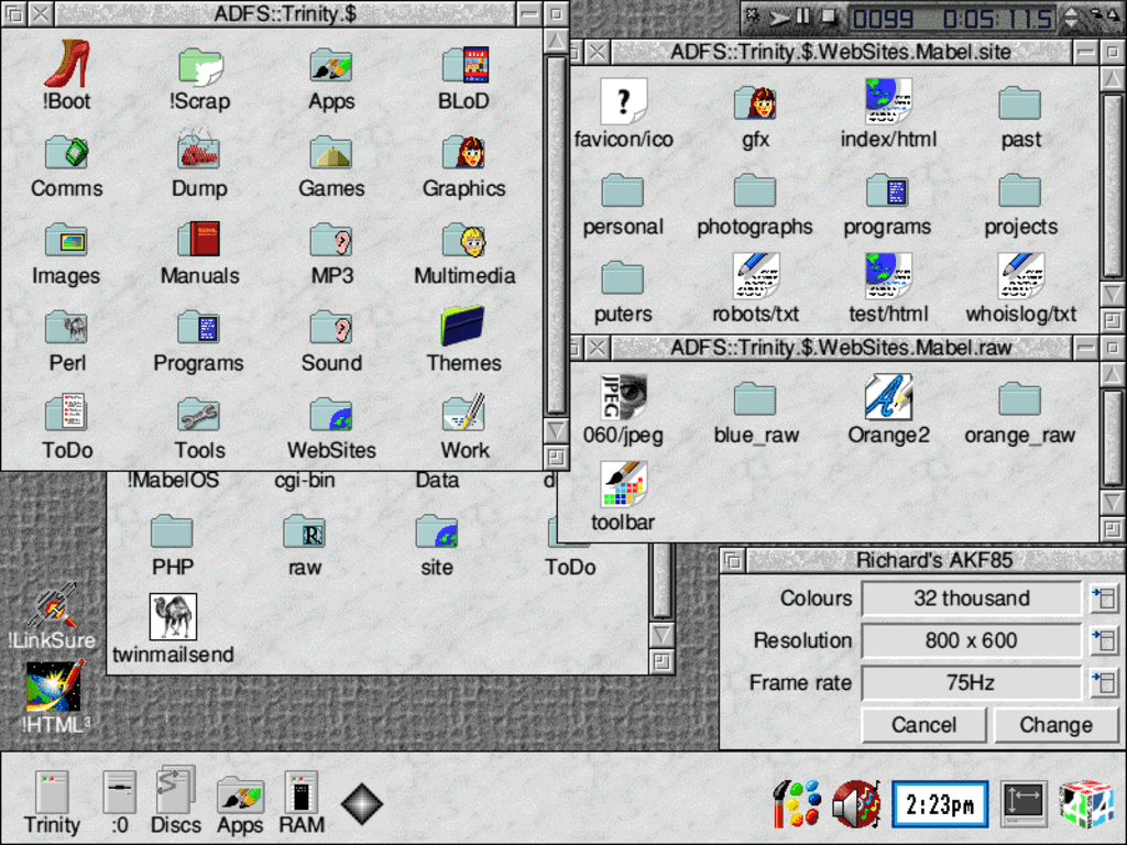 RISC PC etc Acorn RISC OS System OVATION Desktop publisher per Archimede A3000 
