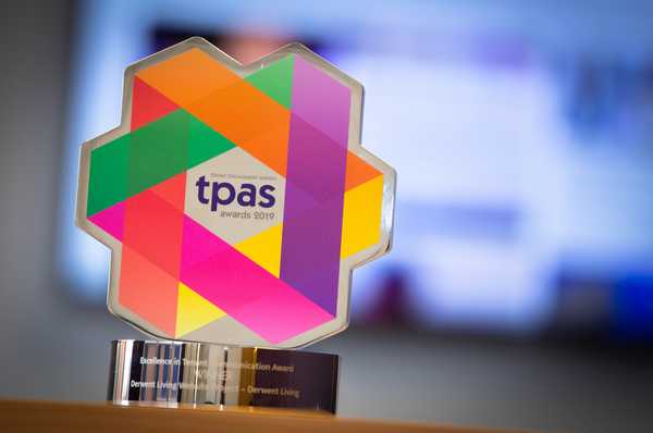 TPAs award - a small colourful star